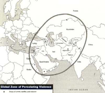"global zone of percolating violence"